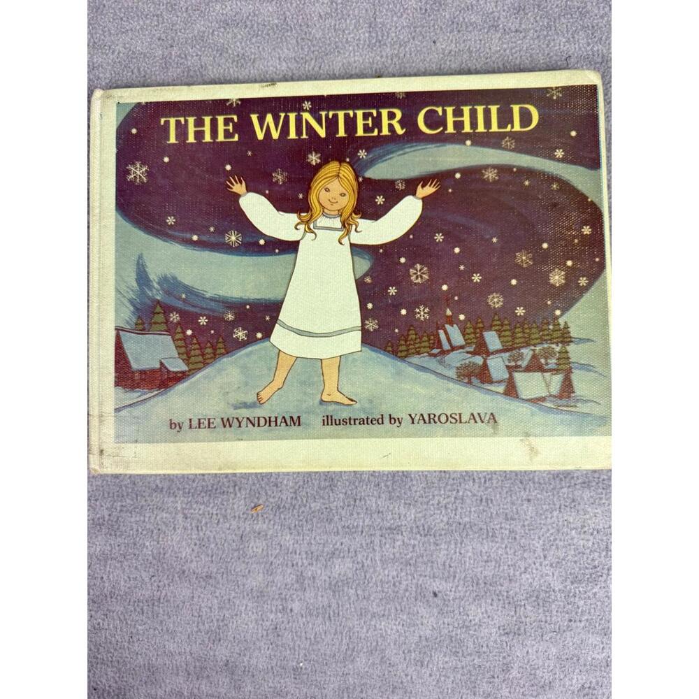 vintage the winter child 1970 russian folktale kids picture book